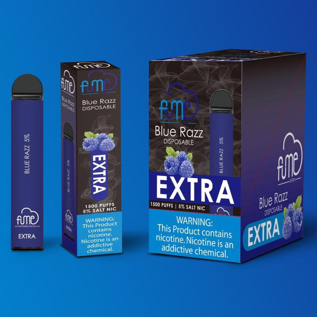 Fume Extra Blue Razz Exhale Smoke Fume Extra Blue Razz Exhale Smoke